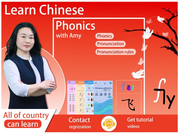 The basic phonics of Chinese pinyin Parent-child version